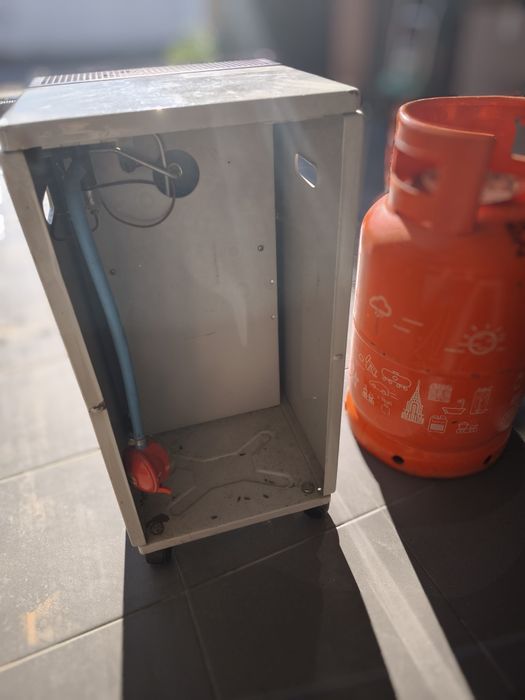 Aquecedor a gás pequeno