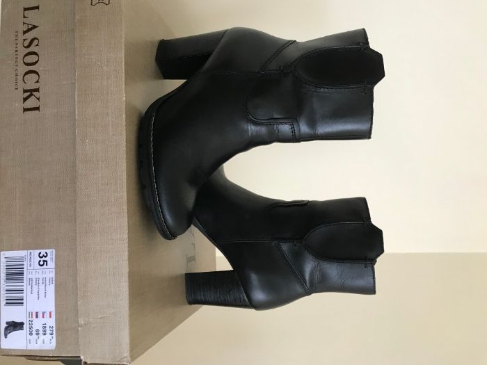 CCC Botki Lasocki, rozmiar 35.