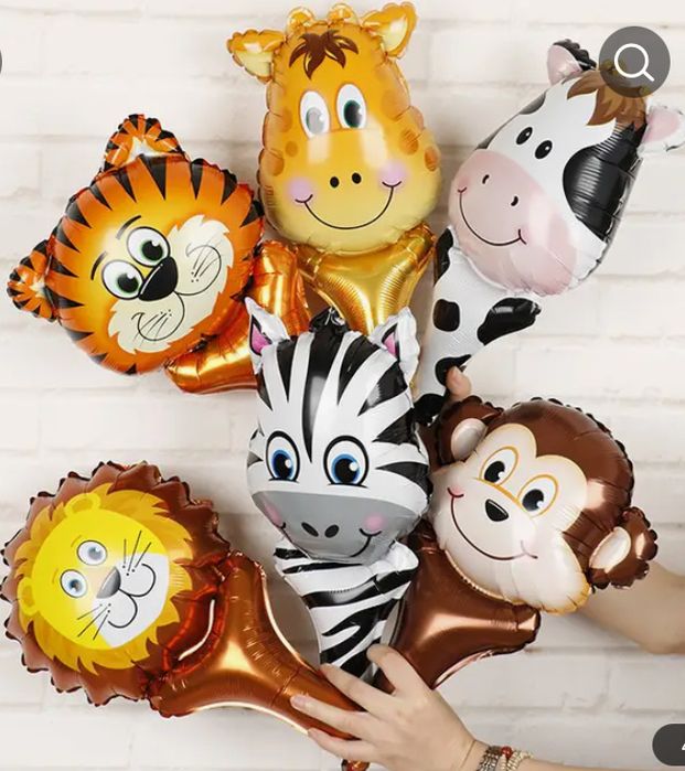 Vários Artigos de festa - decoração wild one- animais da selva