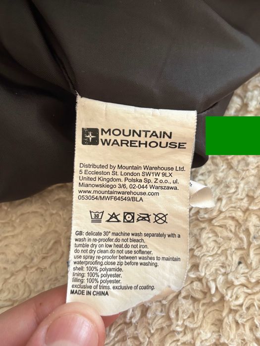Куртка мікропуховик Mountain Warehouse