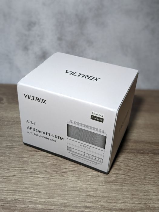 Акція до 15.02‼️Об'єктив Viltrox 33mm f/1.4 для Sony — світлосильний