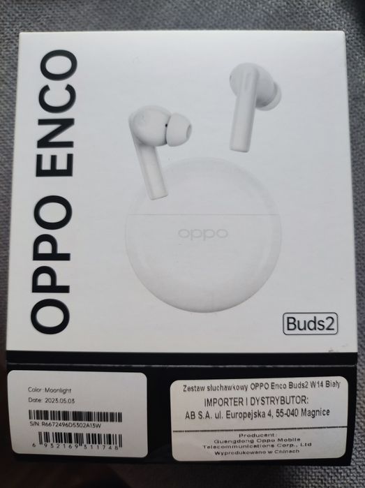 Słuchawki bezprzewodowe OPPO ENCO
