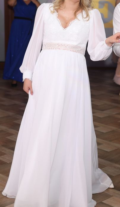 Suknia ślubna idealna także w ciąży
