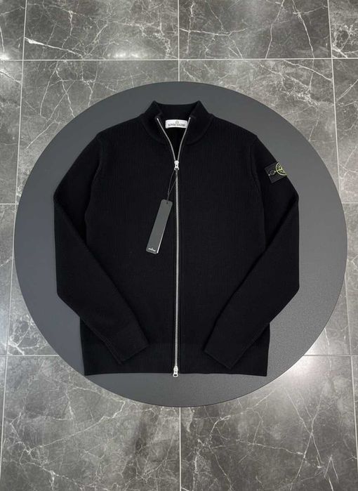 Кардиган Stone Island / кофта стоун айленд в'язана зіп