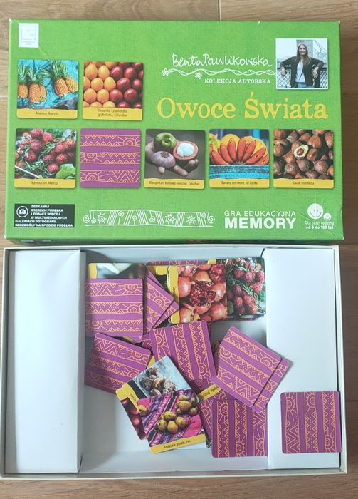 Gra memory smaki świata Beata Pawlikowska