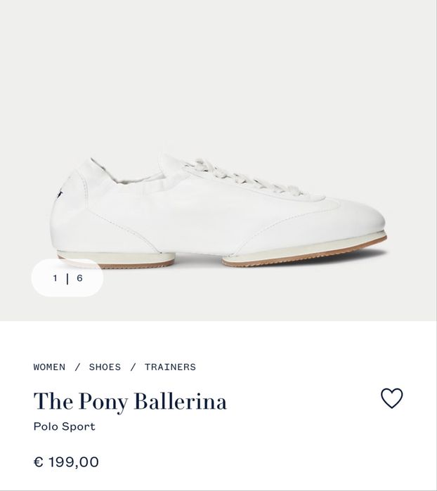 Кросівки Polo Ralph Lauren  Ballerina