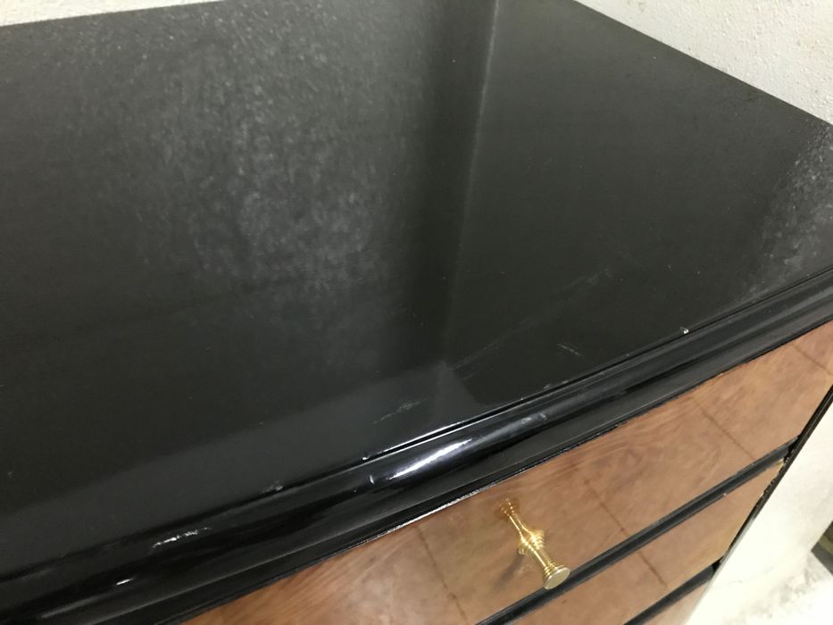 Movél /comoda lacado em preto alto brilho