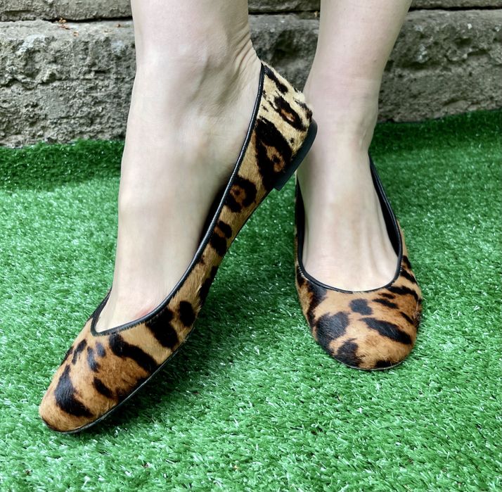 Балетки леопардовые Guiseppe Zanotti