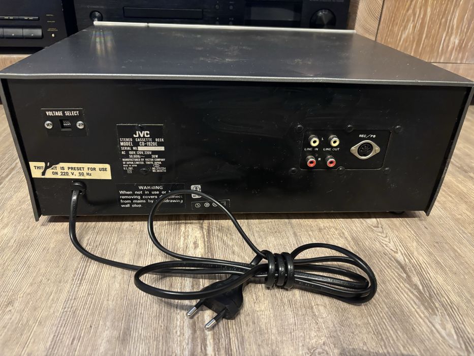 Jvc   CD-1920 magnetofon kasetowy