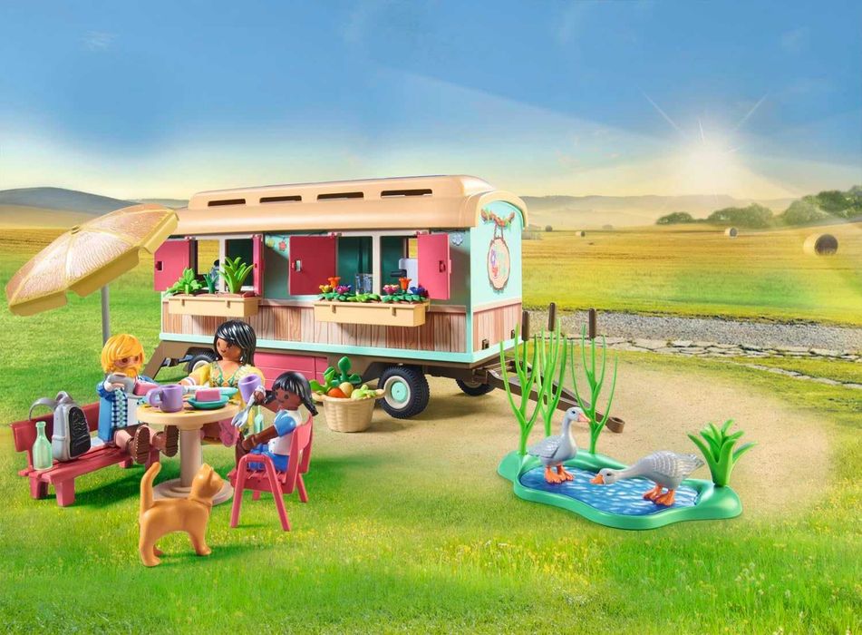 Playmobil Country 71441 Przytulna Kawiarenka W Wagonie