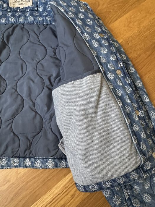 Джинсова куртка levis оригінал джинсовка бомбер xs