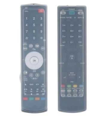 Capa protectora em silicone para comando de TV