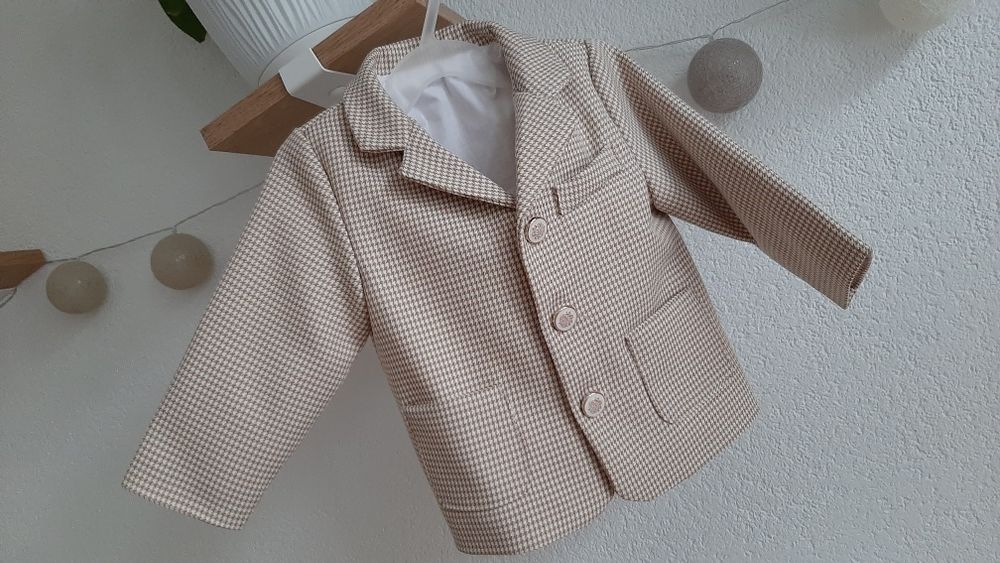 Marynarka ubranko do chrztu Christopher