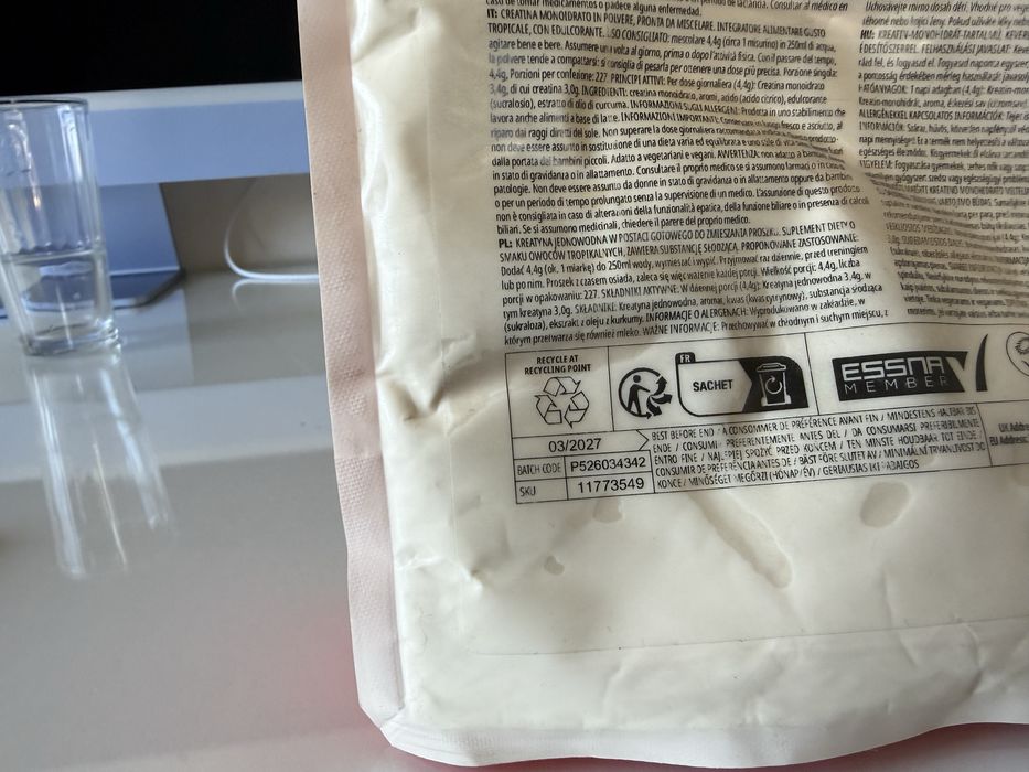 MyProtein Impact Creatine 1kg