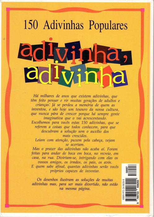 "Adivinha, adivinha" - Luísa Ducla Soares / Sofia Lucas