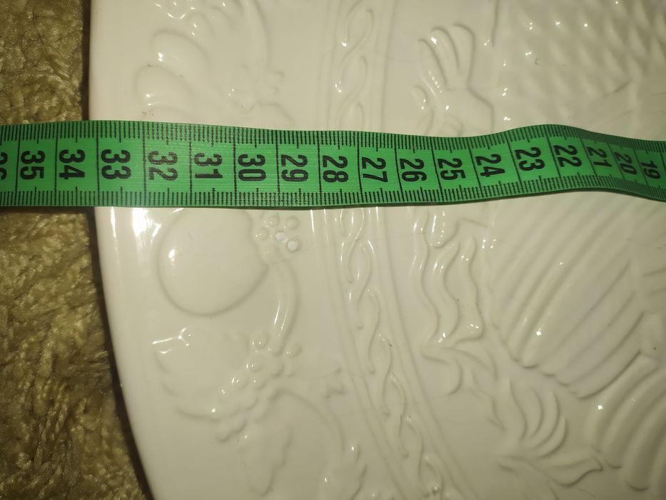 Блюдо сервірувальне біле Lefard,фарфор