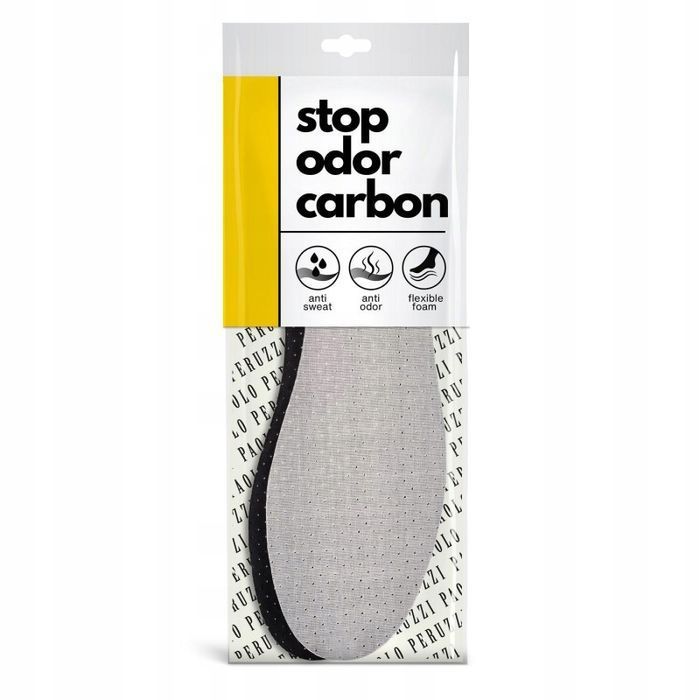 R. 36 - Wkładki lateksowe Stop Odor Carbon Paolo Peruzzi 03W36