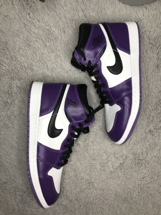 stylowe skórzane wysokie trampki nike jordan