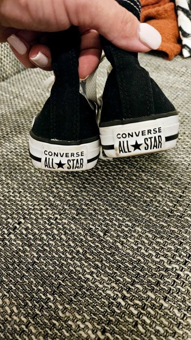 Trampki Converse czarne rozm.28,5