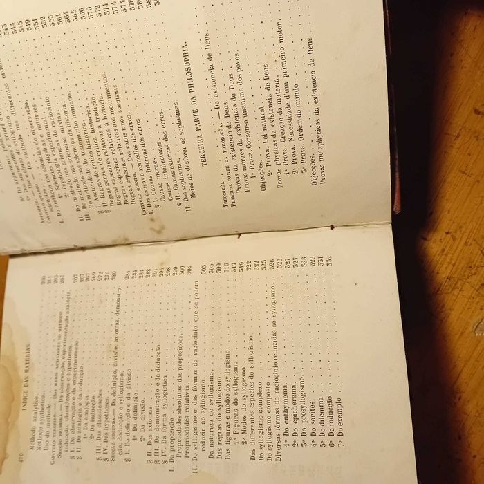 Barbe, Curso de Philosophia