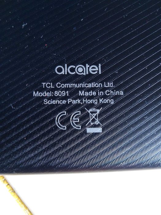 Tablet Alcatel 8091 (Contém Defeito Ler Descrição)