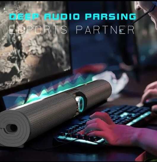 Soundbar 20W aktywny stereo, subwoofer,HIFI, bluetooth, pilot, RadioFM