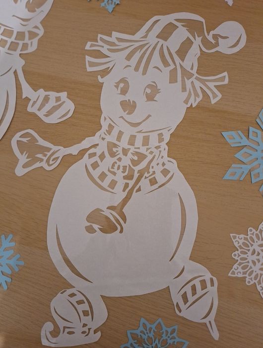 Dekoracje nowe przedszkole zima