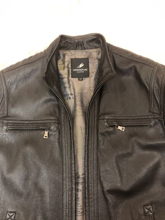 Куртка чоловіча шкіряна