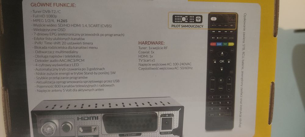 Dekoder Opticum H.265 PREMIUM BOX