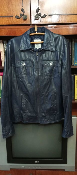 куртка tom tailor  кожа натуральная