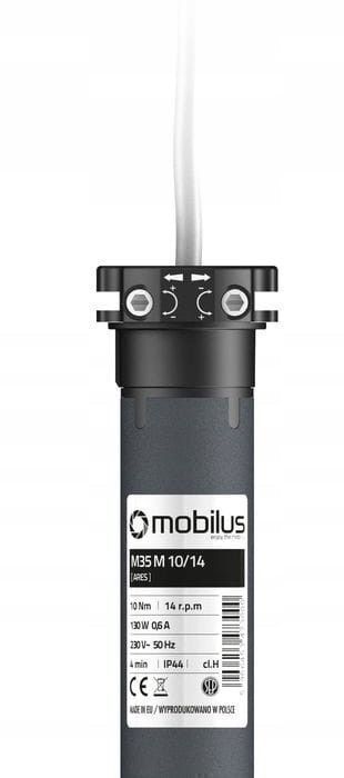 Silnik / napęd do rolet MOBILUS ARES M35 M 10/14