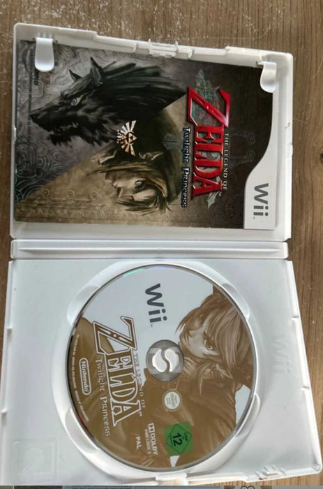Zelda: Twilight Princess – Wii (PAL) — completo e em ótimo estado