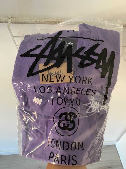 Stüssy Purple Graphic Tee