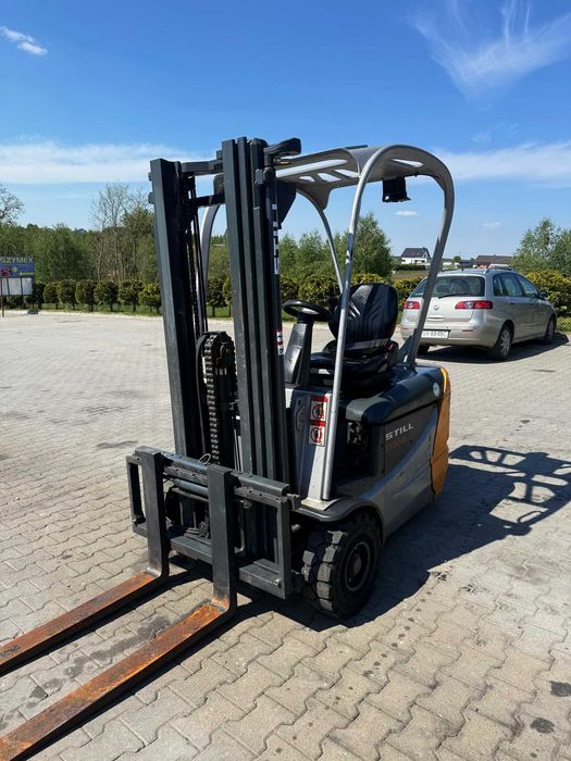 wózek widłowy elektryczny STILL RX50-15 Triplex 4.30m przesuw przebieg 4140mtg 2007r