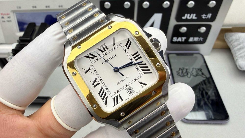 Męski zegarek Cartier Santos