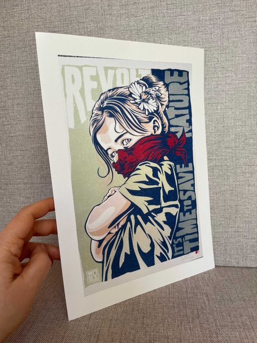 Poster exclusivo! Revolut - It's Time to Save Nature