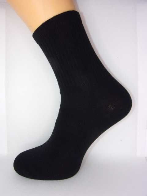 5x Skarpety męskie czarne, bawełniane 43/46. Metrium. Sp