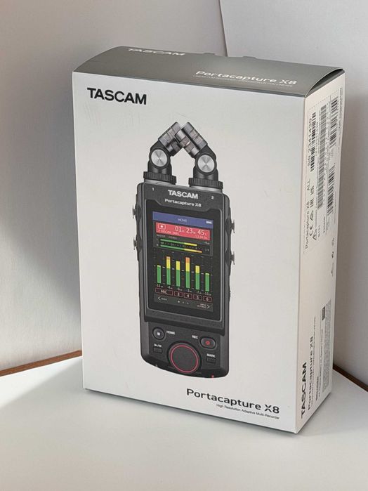 Рекордер цифровий Tascam Portacapture X8+SanDisk 256GB+Вітрозахист Tascam WS11