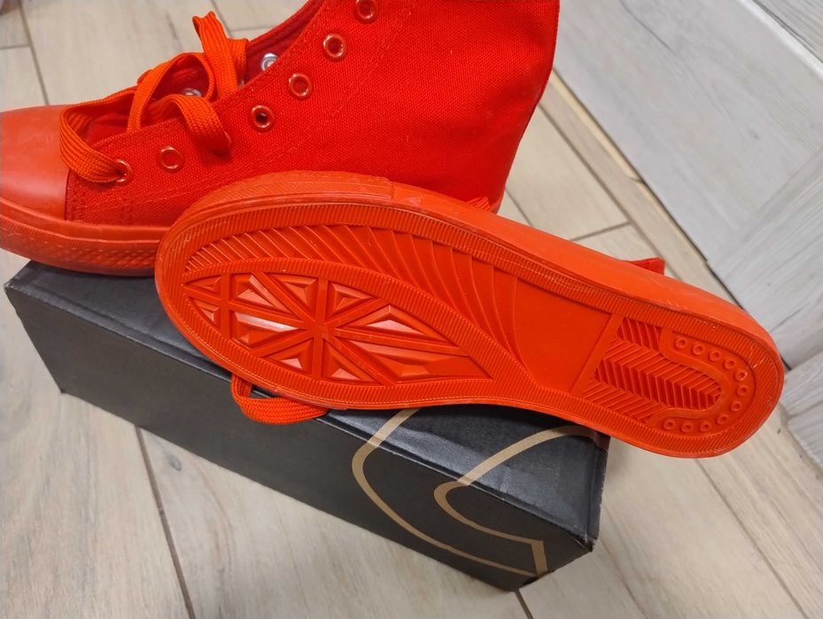 Trampki nowe rozm.36 dl. Wkładki 23.5