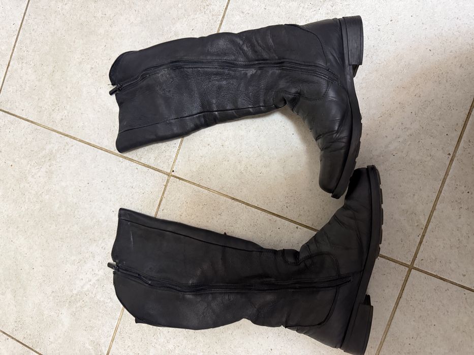 Сапожки шкіряні жіночі сапоги зимні