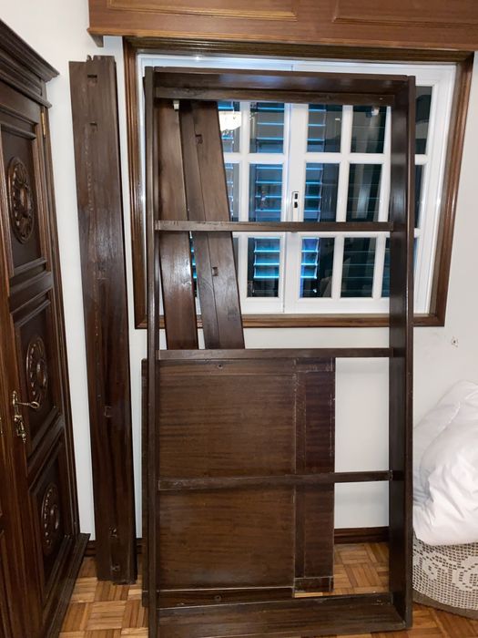 Cama com beliche desmontada
