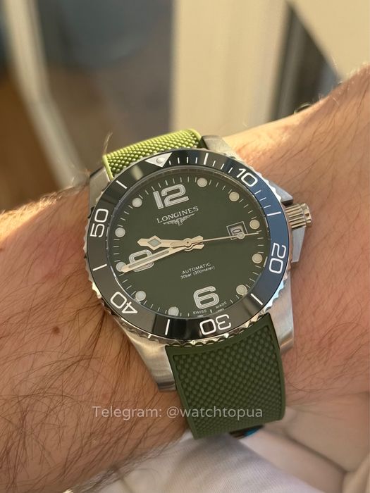 Годинник Longines HydroConquest Green