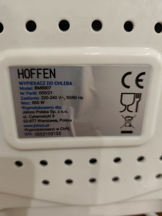 Wypiekacz do chleba Hoffen