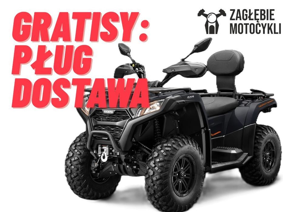 Goes Terrox GOES Terrox 500L EPS DOSTAWA + Pług + GRZANE manetki GRATIS cfmoto 520