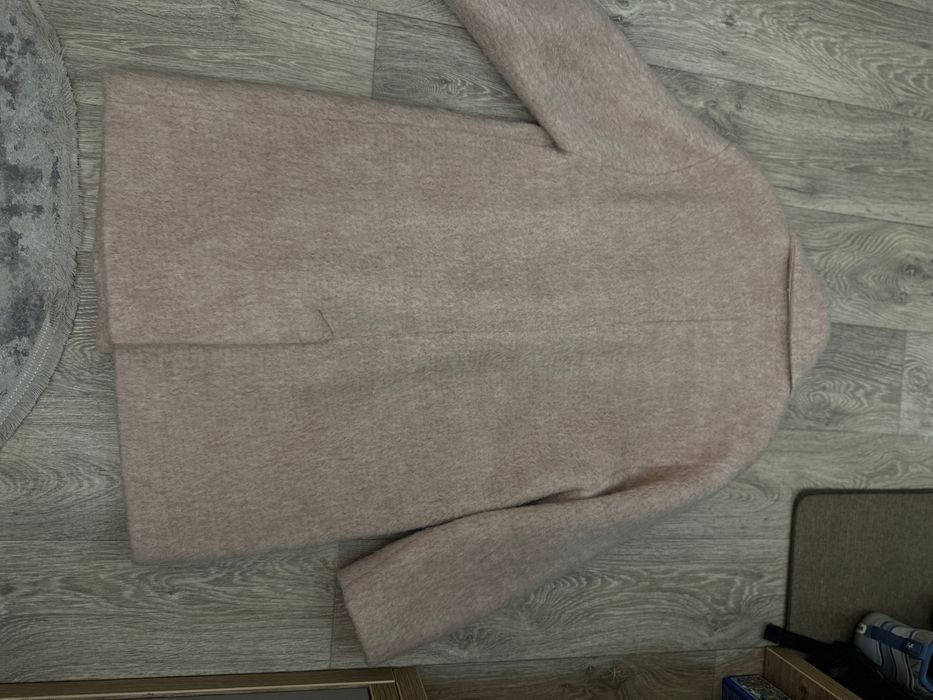 Пальто zara вовна жакет куртка