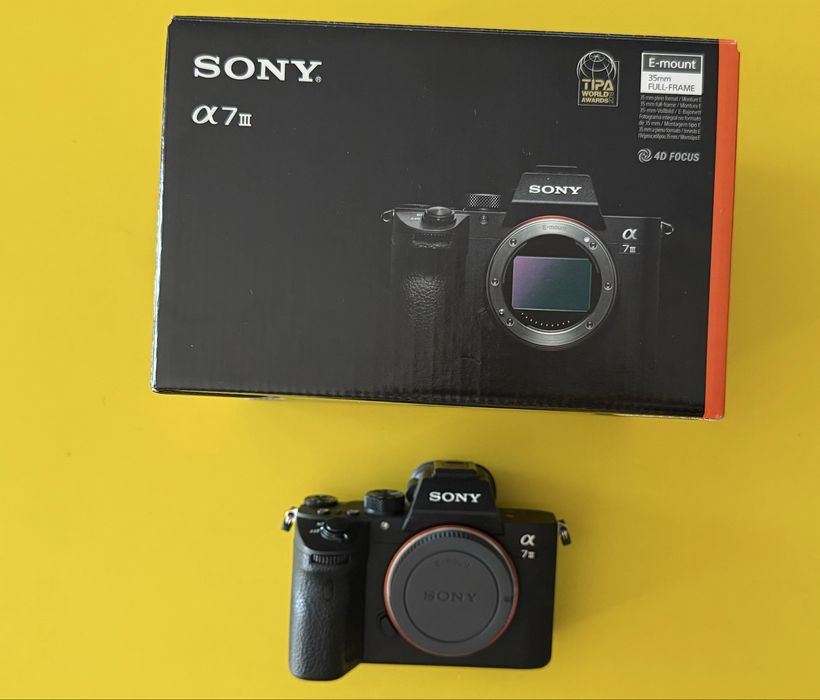 Sony A7III mały przebieg tylko 2210