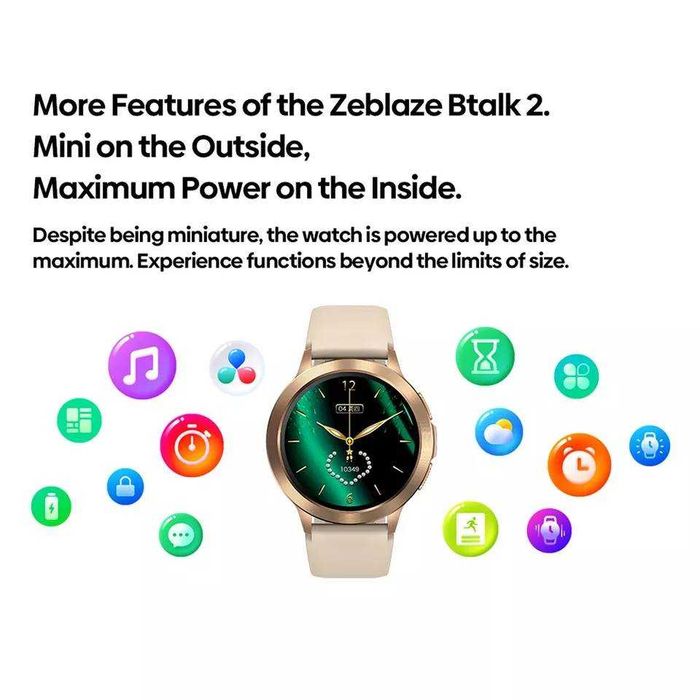 Smartwatch damski  Zeblaze BTalk2 Amoled telefon BT PL.