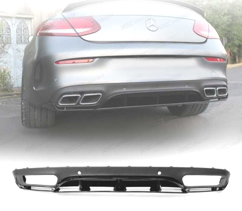 DIFUSOR MERCEDES CLASE C C205 COUPE 14-18 LOOK C63 EDITION 1