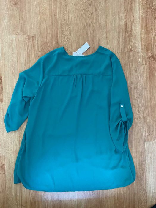 NOWA elegancka bluzka koszulowa damska, rozmiar L