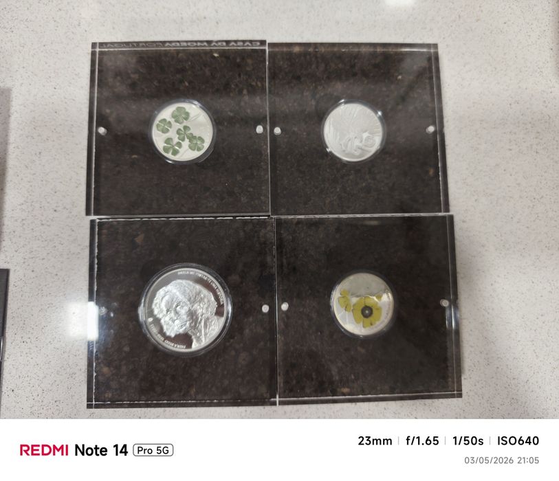 Moedas Proof coleção